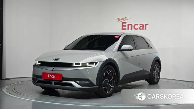 Hyundai Ionic 5 2021 Серебристо-серый из Кореи
