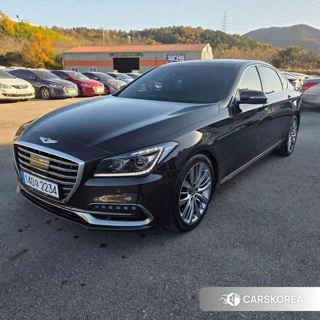 Genesis G80 2018 Коричневый из Кореи