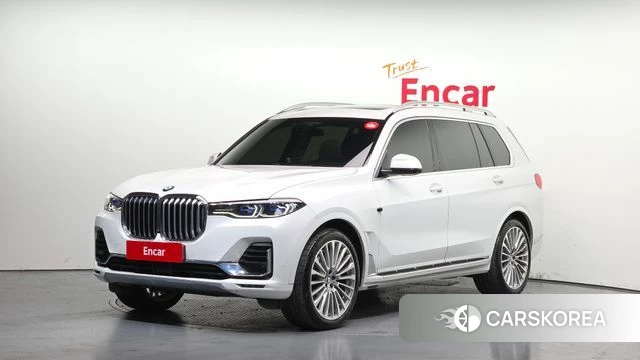 BMW X7 (G07) 2020 Белый из Кореи