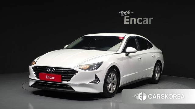 Hyundai Sonata (DN8) 2019 Белый из Кореи