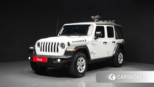 Jeep Wrangler (JL) 2021 Белый из Кореи