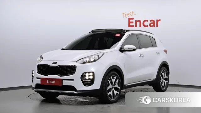 Kia Sportage 4th Generation 2018 Белый из Кореи
