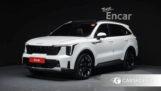 Kia The New Sorento 4th Generation 2024 Белый из Кореи