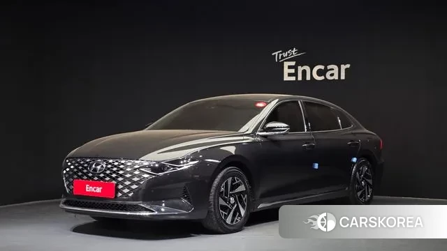 Hyundai The New Grandeur IG Hybrid 2021 Черный из Кореи
