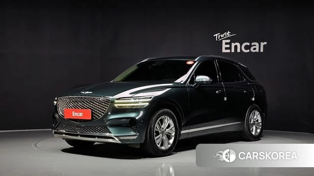 Genesis GV70 2022 Темно-зеленый из Кореи