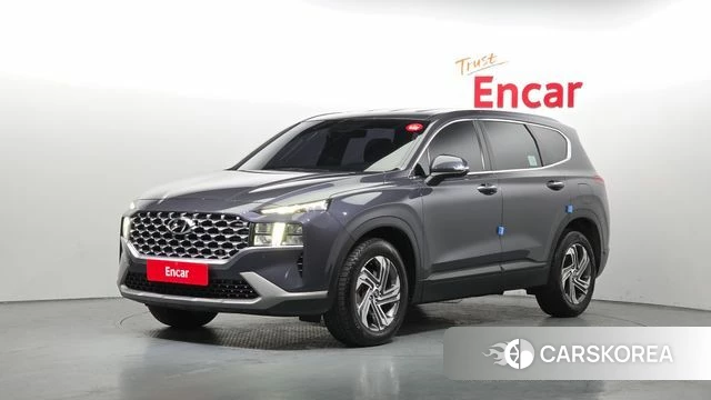 Hyundai The New Santa Fe 2021 Серый из Кореи