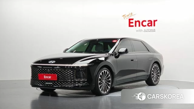 Hyundai Grandeur (GN7) 2024 Черный из Кореи