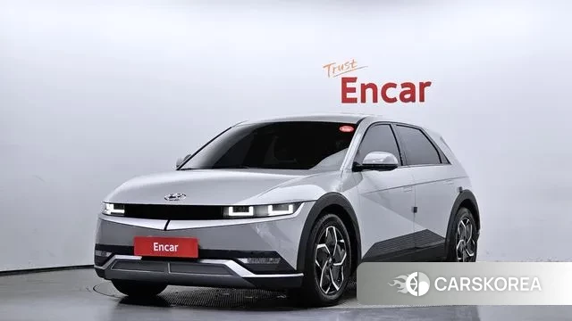 Hyundai Ionic 5 2021 Серебристо-серый из Кореи