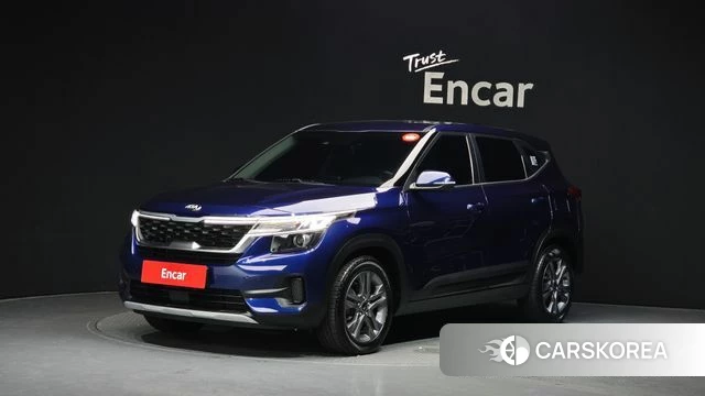 Kia Seltos 2019 Синий из Кореи