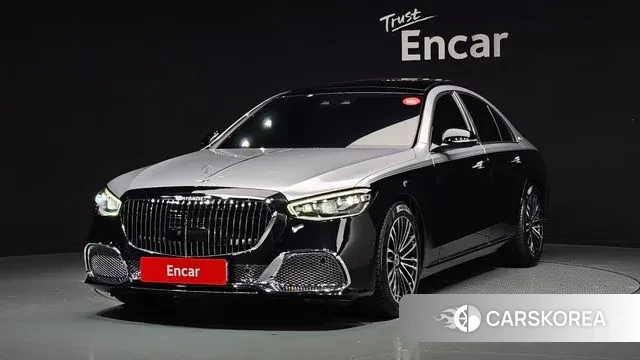 Mercedes-Benz S-Class W223 2021 Черный двухцветный из Кореи