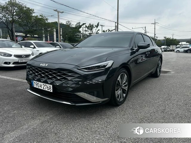 Kia K8 Hybrid 2022 Серый из Кореи