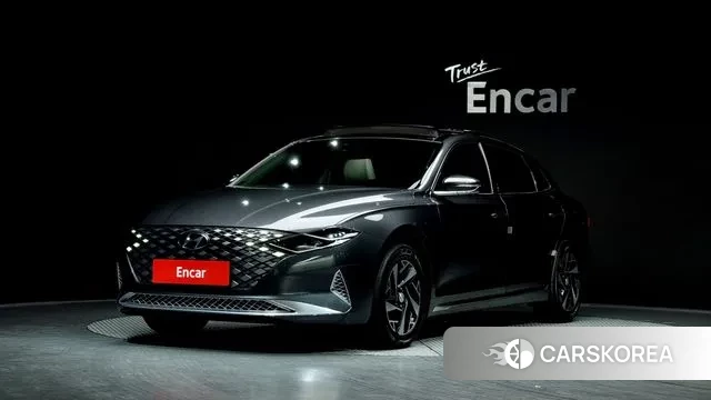 Hyundai The New Grandeur IG Hybrid 2022 Серый из Кореи