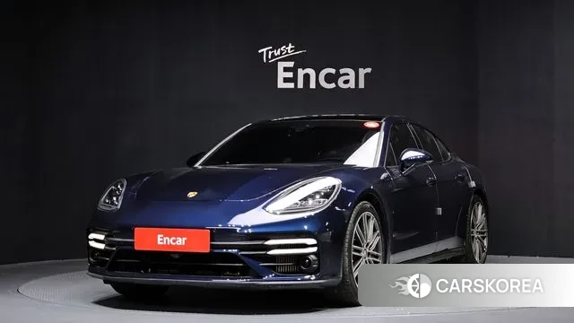 Porsche Panamera (971) 2021 Синий из Кореи