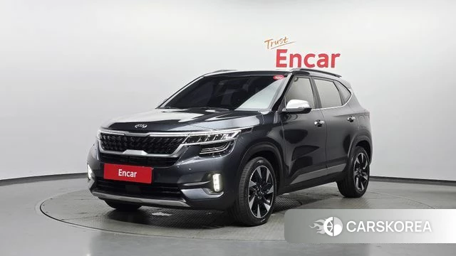 Kia Seltos 2020 Серый из Кореи