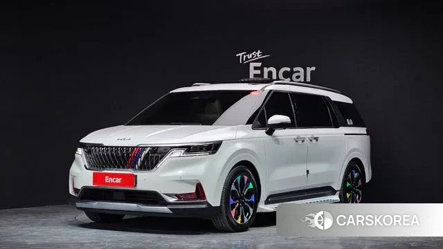 Kia Carnival 4th generation 2020 Белый из Кореи