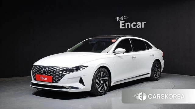 Hyundai The New Grandeur IG Hybrid 2022 Белый из Кореи