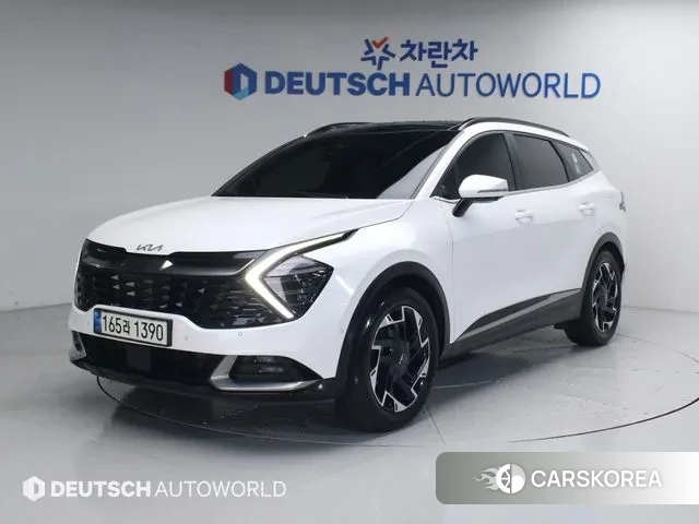Kia Sportage 5th Generation 2021 Белый из Кореи