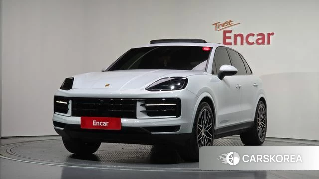 Porsche Cayenne (PO536) 2024 Белый из Кореи