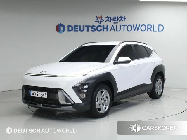 Hyundai Kona (SX2) 2024 Белый из Кореи