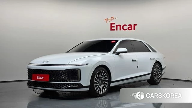 Hyundai Grandeur Hybrid (GN7) 2025 Белый из Кореи