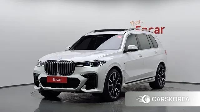 BMW X7 (G07) 2022 Белый из Кореи