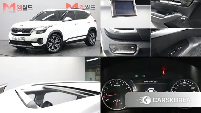 Kia Seltos 2019 Белый из Кореи