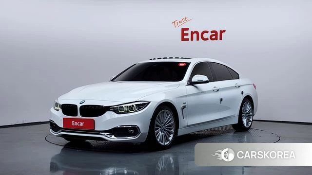 BMW 4 Series (F32) 2018 Белый из Кореи