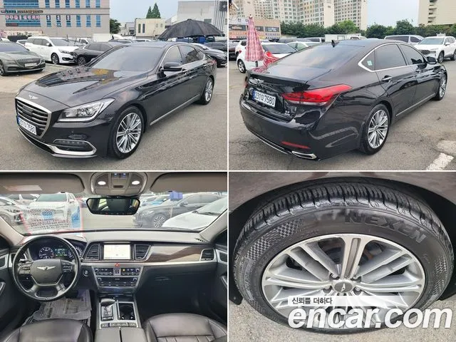 Genesis G80 2018 Черный из Кореи