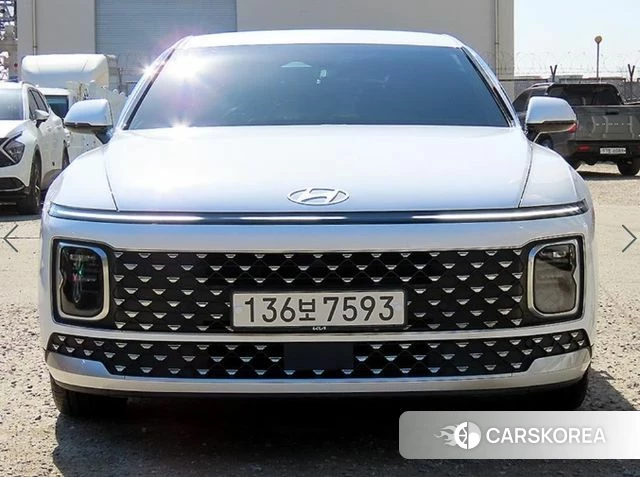 Hyundai Grandeur (GN7) 2023 Белый из Кореи