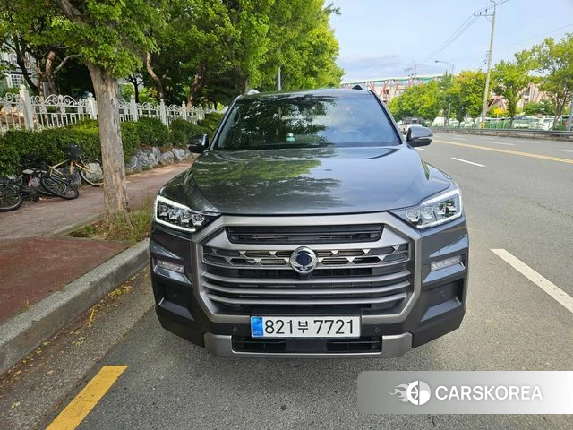 Ssangyong The New Rexton Sport 2023 Серый из Кореи