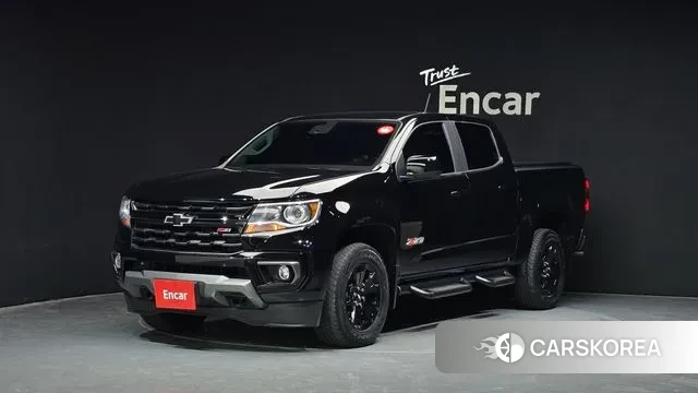 Chevrolet (GM Daewoo) Real New Colorado 2021 Черный из Кореи