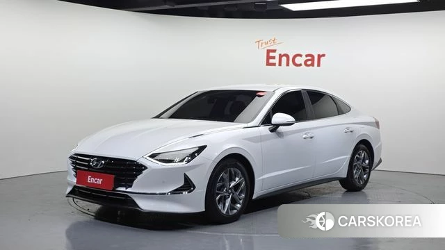 Hyundai Sonata (DN8) 2019 Белый из Кореи