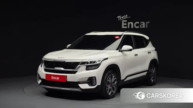 Kia Seltos 2022 Белый из Кореи