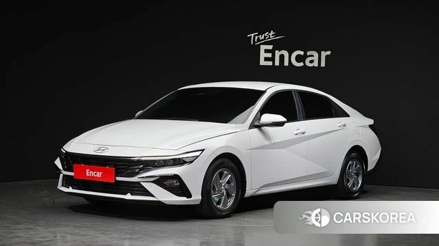 Hyundai The New Avante (CN7) 2023 Белый из Кореи