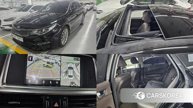 Kia The New K5 2nd generation 2018 Черный из Кореи