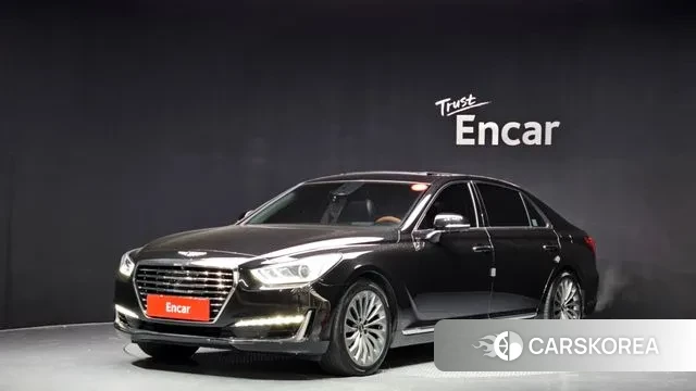 Genesis EQ900 2018 Черный из Кореи