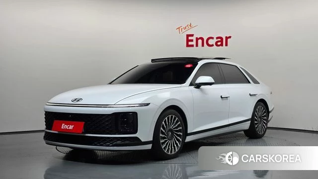 Hyundai Grandeur Hybrid (GN7) 2024 Белый из Кореи