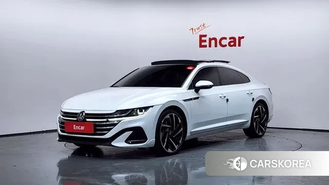 Volkswagen Arteon 2022 Белый из Кореи