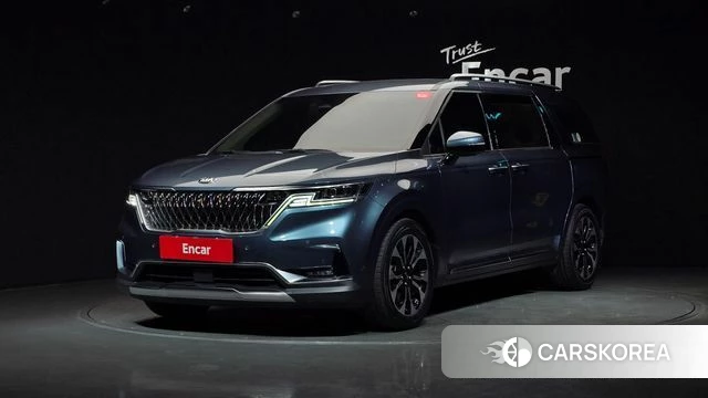 Kia Carnival 4th generation 2021 Синий из Кореи