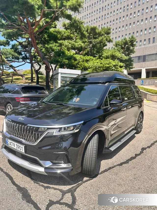 Kia Carnival 4th generation 2021 Черный из Кореи