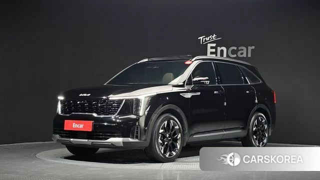 Kia The New Sorento 4th Generation 2024 Черный из Кореи