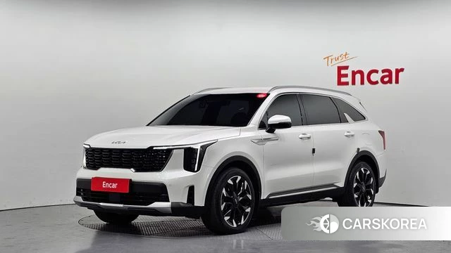 Kia The New Sorento 4th Generation 2023 Белый из Кореи