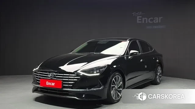 Hyundai Sonata Hybrid (DN8) 2022 Черный из Кореи