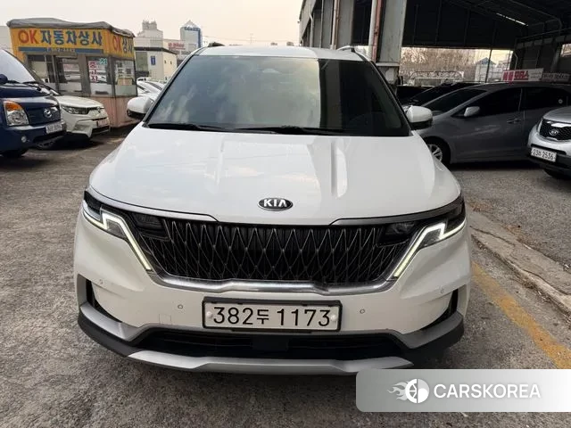 Kia Carnival 4th generation 2020 Белый из Кореи