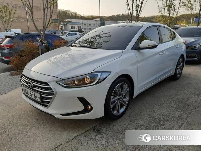 Hyundai Avante AD 2018 Белый из Кореи