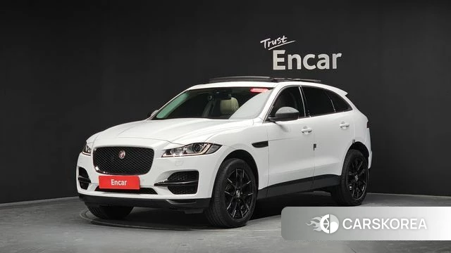 Jaguar F-PACE 2018 Белый из Кореи