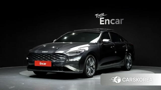 Kia K8 Hybrid 2024 Серый из Кореи