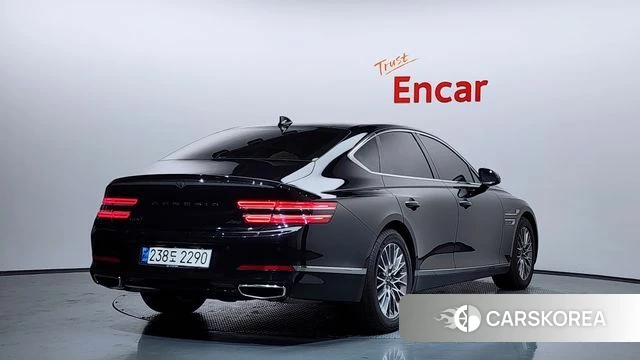 Genesis G80 (RG3) 2021 Черный из Кореи