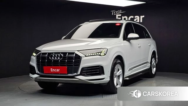 Audi Q7 (4M) 2020 Белый из Кореи