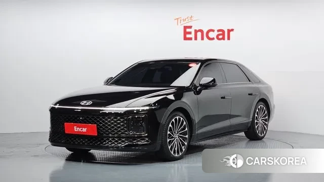 Hyundai Grandeur (GN7) 2023 Черный из Кореи